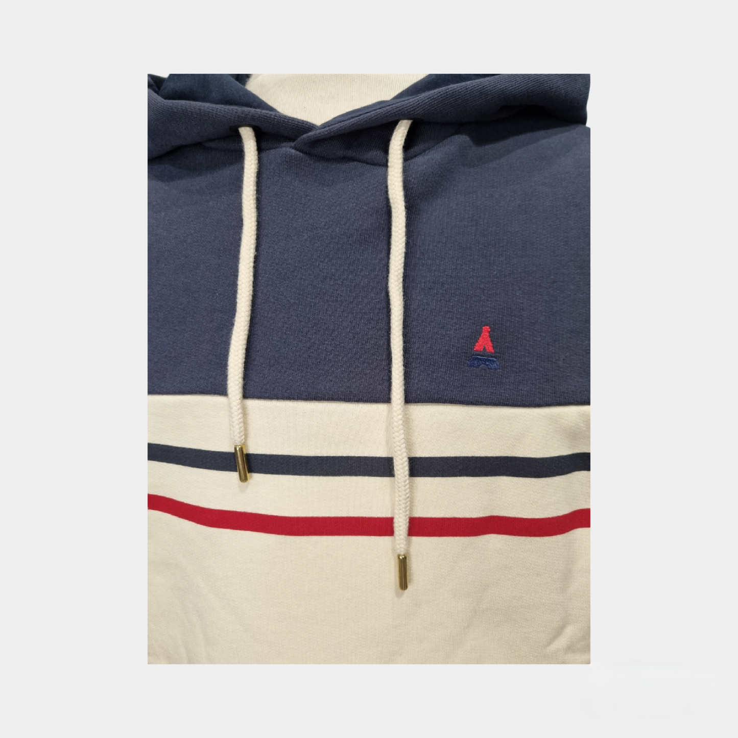 Sweat à capuche Maison FT x Saint James – 100% coton, confort et style