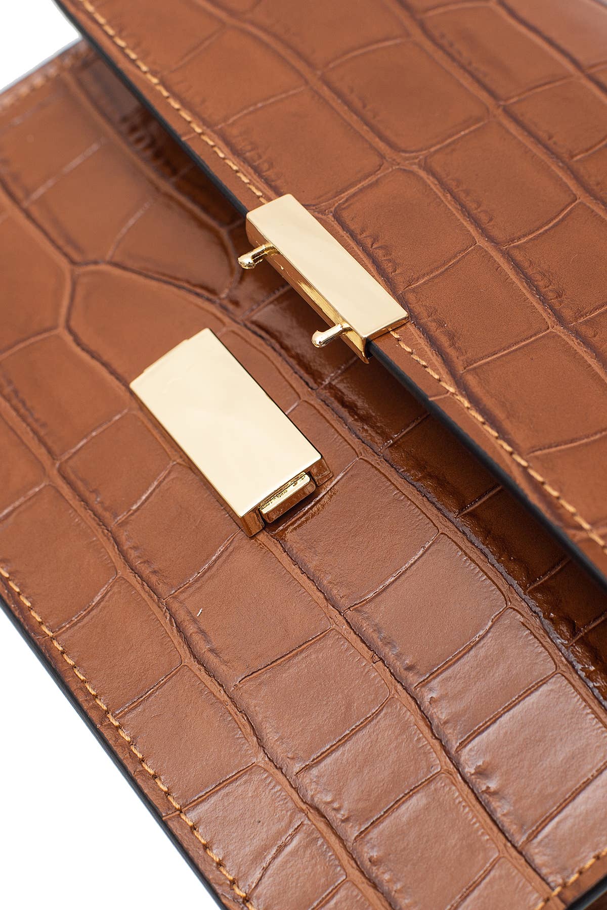 MILENA CROCO bag - 4074 Cherry Paris