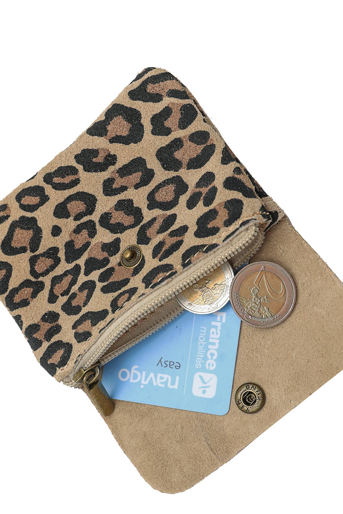 Petite Maroquinerie LUCE LEOPARD - 3998C Cherry Paris