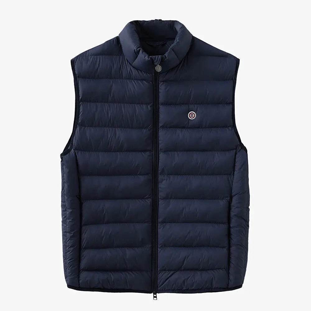 Doudoune sans Manches indigo SERGE BLANCO - Monsieur A
