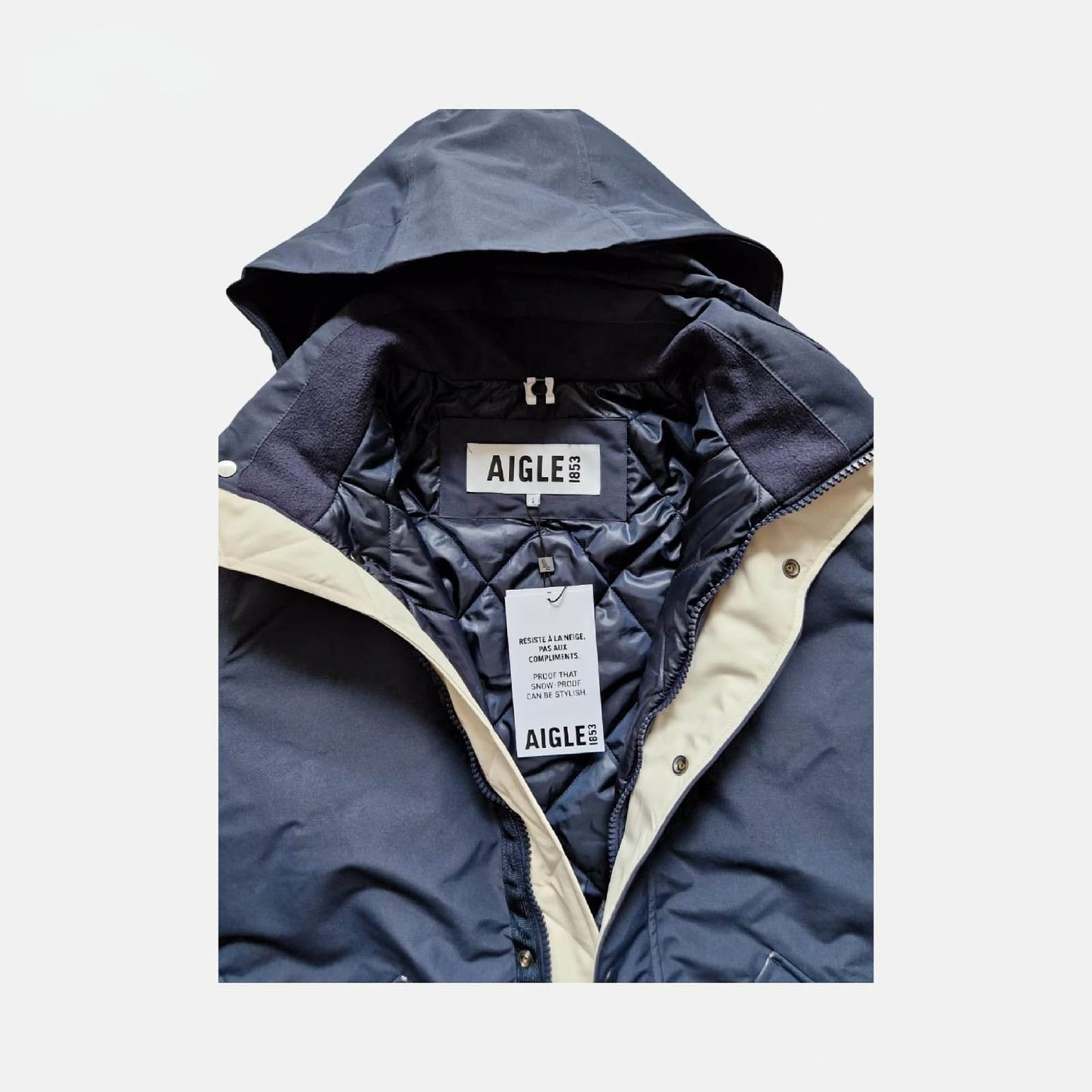 Parka bleu marine AIGLE 1853 - Monsieur A