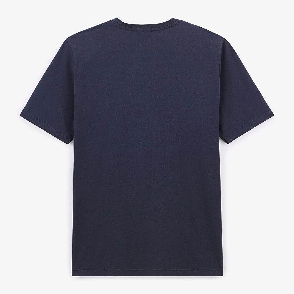 T-shirt bleu marine SERGE BLANCO - Monsieur A