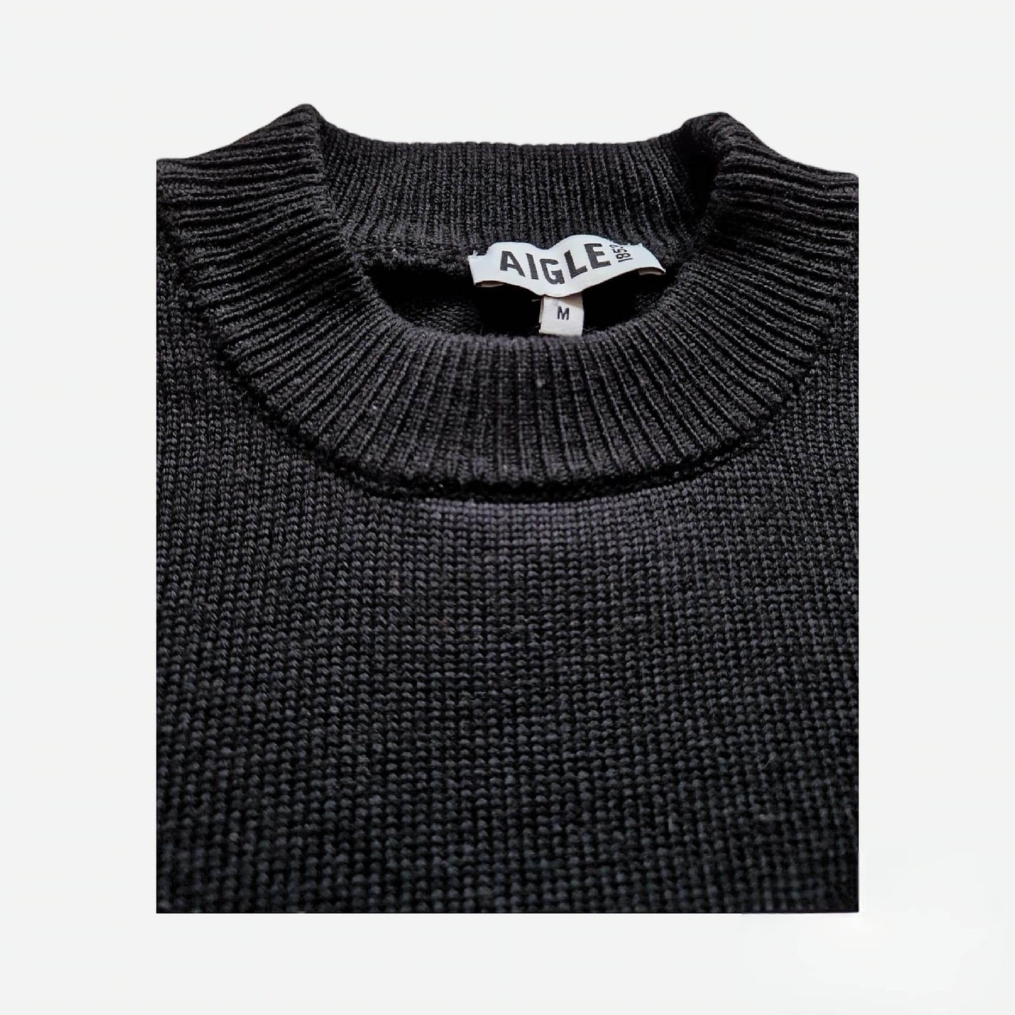Pull noir AIGLE 1853 - Monsieur A
