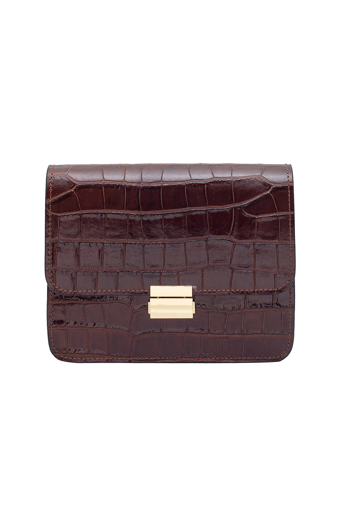 MILENA CROCO bag - 4074 Cherry Paris