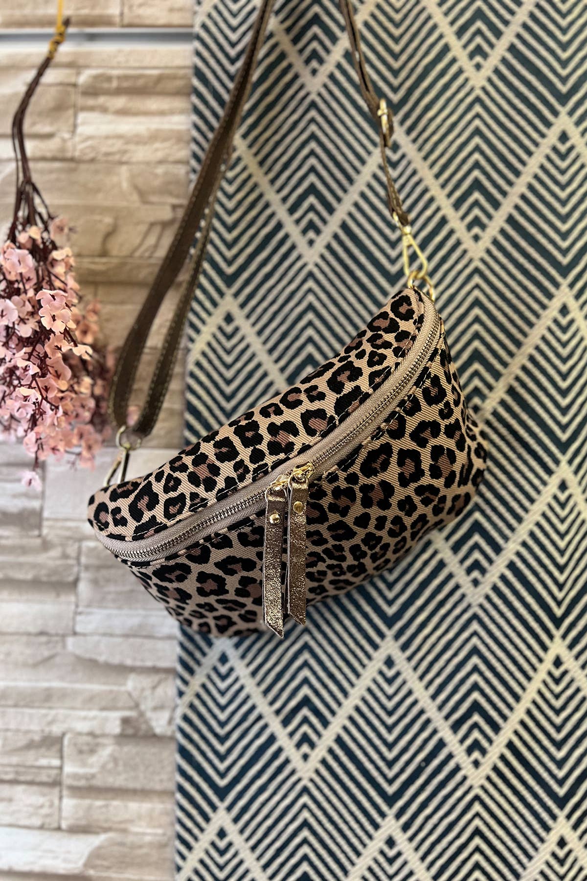 Sac ROSA LEOPARD - 4135B Cherry Paris