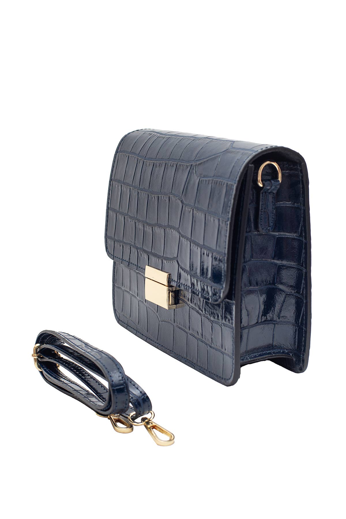 MILENA CROCO bag - 4074 Cherry Paris