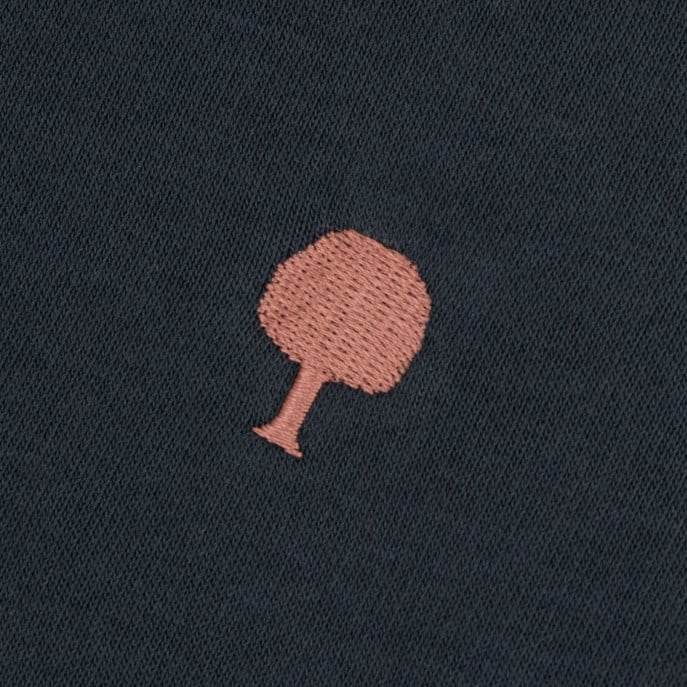 Sweat col rond bleu marine FAGUO - Monsieur A