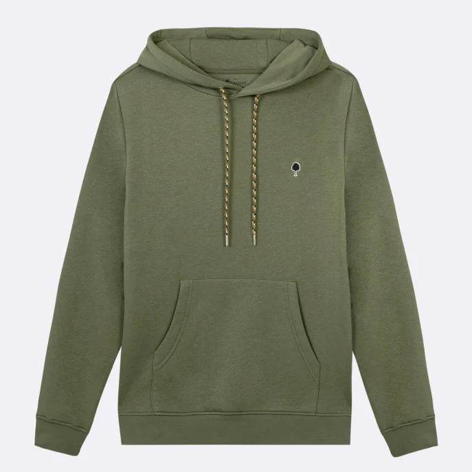Sweat à capuche kaki FAGUO - Monsieur A