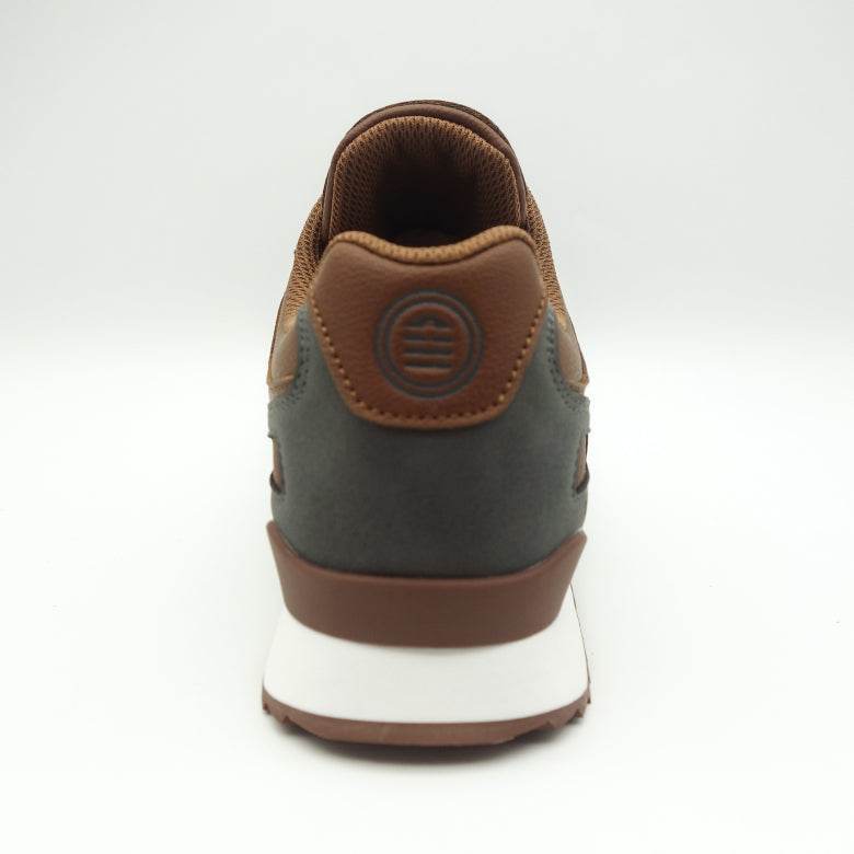 Baskets Chamonix en Cuir Marron SERGE BLANCO - Monsieur A