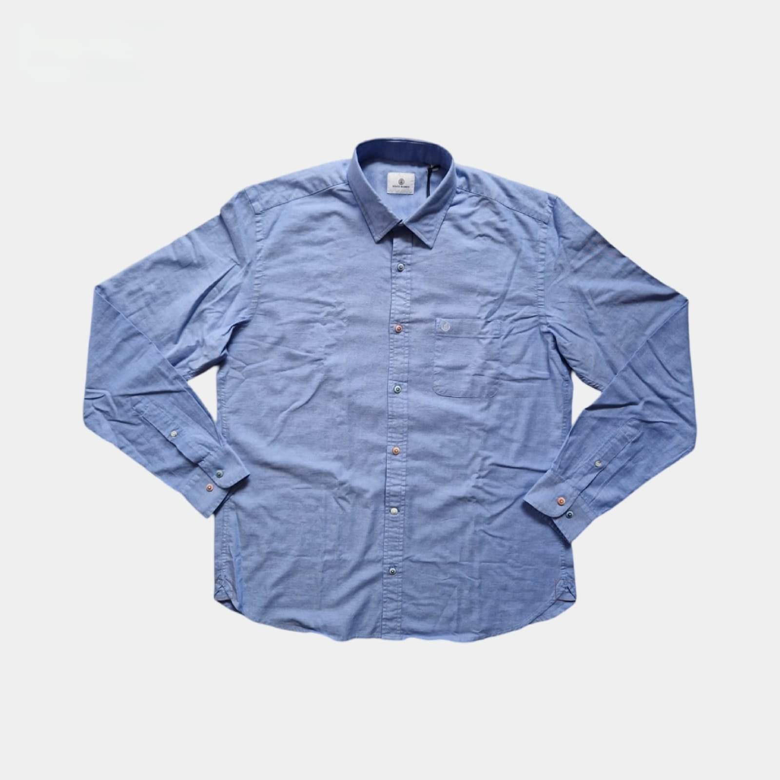 Chemise bleu ciel SERGE BLANCO - Monsieur A