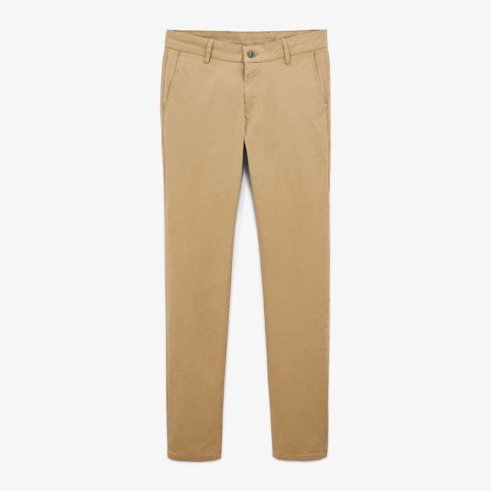 Pantalon chino beige SERGE BLANCO - Monsieur A