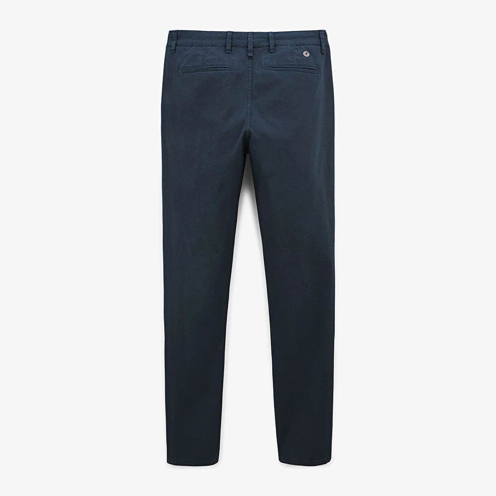 Pantalon chino marine SERGE BLANCO - Monsieur A