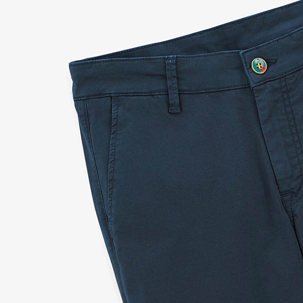 Pantalon chino marine SERGE BLANCO - Monsieur A