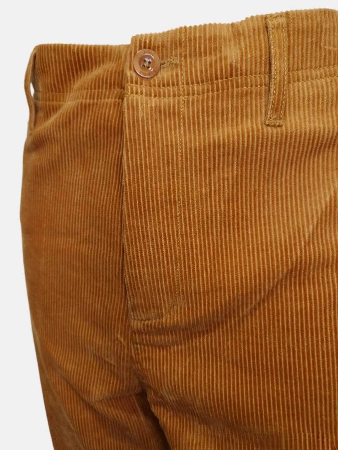 Pantalon en velours marron camel – Coupe large, Aigle 1853 - Monsieur A