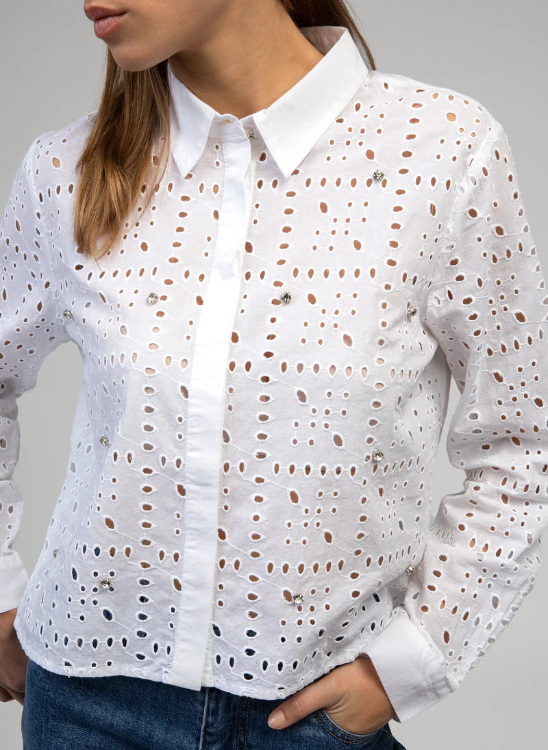 CHEMISE SALISE blanc Ange